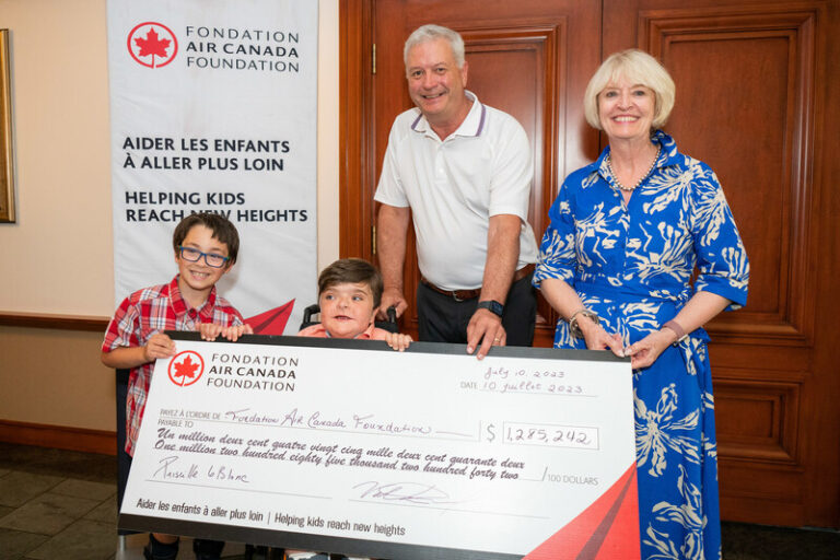Air Canada Foundation’s 11th Annual Golf Tournament Raises Record-Breaking Amount Of Nearly $1.3 million for Children and Youth Health and Well-Being